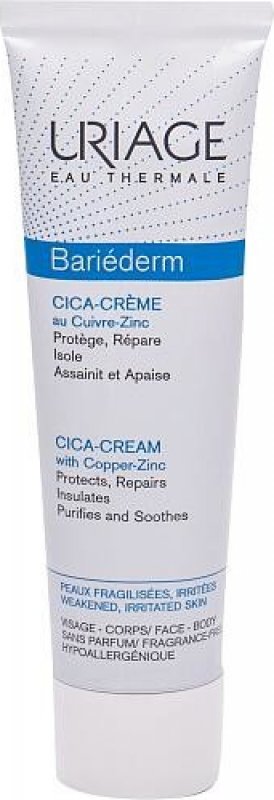 Ostestováno: Uriage Bariéderm Cica reparativní krém s obsahem mědi a zinku Repairing Cream with Cu-Zn 100 ml