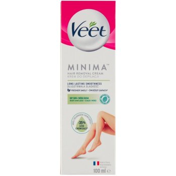 Veet depilační krém Bambucké Máslo & Lilie suchá pokožka 100 ml