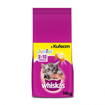 Whiskas Junior kuřecí 14 kg