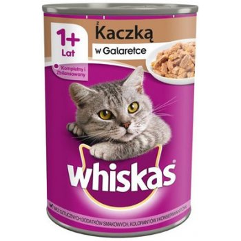 WHISKAS kachna v želé 400 g x 24