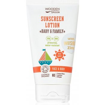 WoodenSpoon Baby & Family opalovací tělové mléko SPF50 150 ml