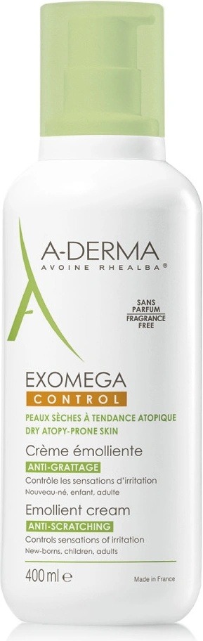 Recenze A-Derma Exomega Control emolienční krém 400 ml