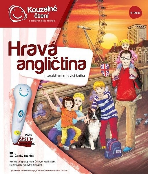 Recenze Albi Kouzelné čtení Kniha Hravá angličtina