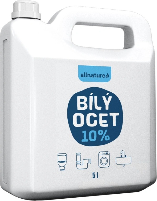 Recenze Allnature Bílý ocet 10% 5000 ml