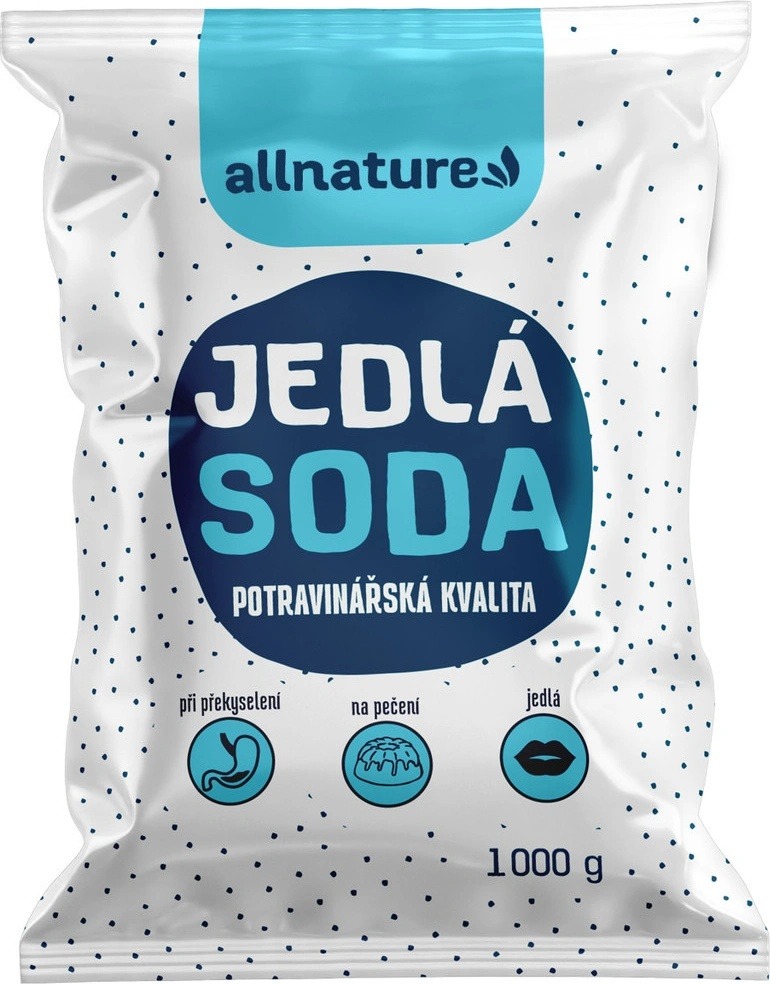 Recenze Allnature Jedlá soda 1000 g