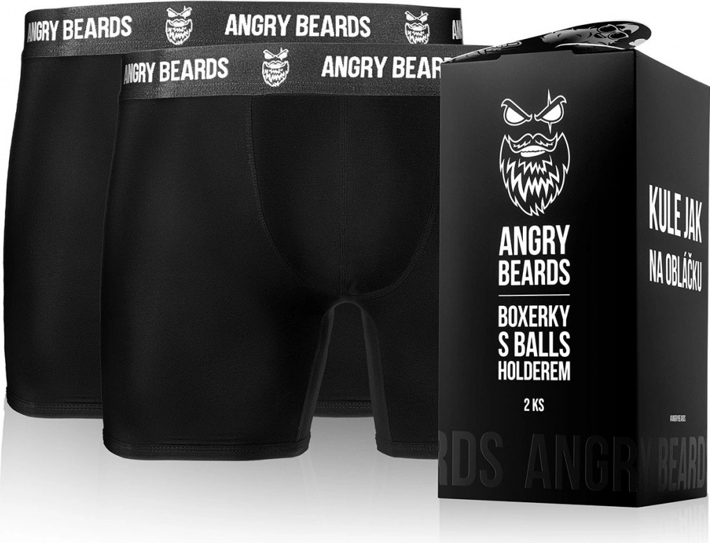 Recenze Angry Beards Boxerky s balls holderem Original