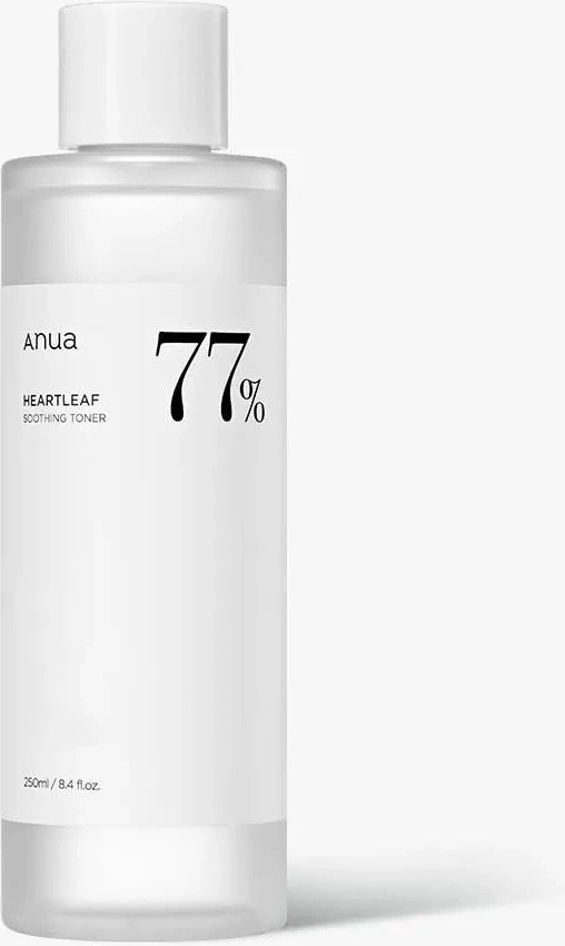 Zkoumání Anua Heartleaf 77% Soothing Toner Zklidňující tonikum na obličej 250 ml