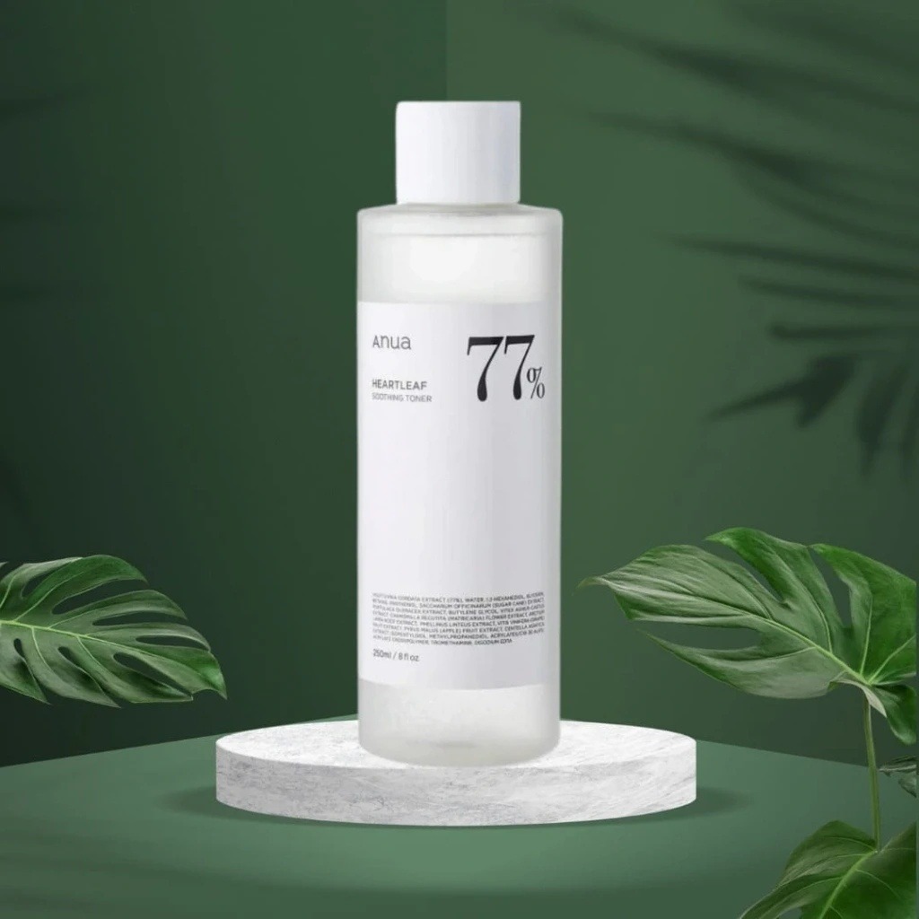 Hodnocení Anua Heartleaf 77% Soothing Toner Zklidňující tonikum na obličej 250 ml