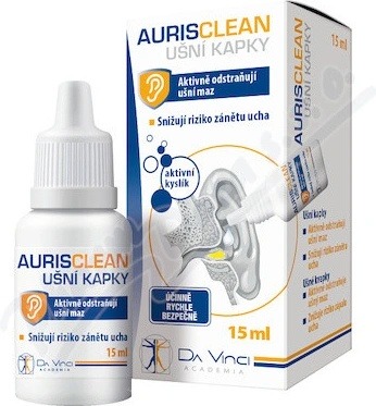 Analýza AurisClean ušní kapky DaVinci Academia 15 ml