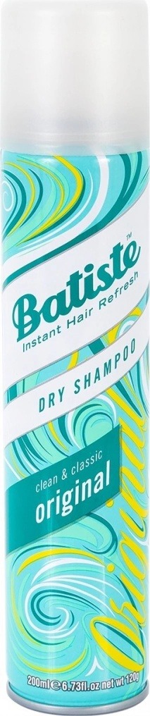 Shrnutí: Batiste Dry Shampoo Clean & Classic Original suchý šampon na vlasy 200 ml