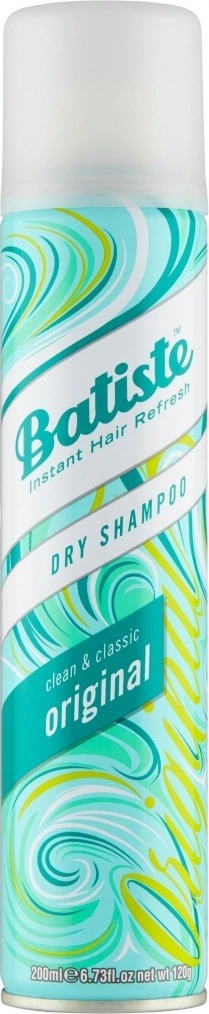 Analýza Batiste Dry Shampoo Clean & Classic Original suchý šampon na vlasy 200 ml