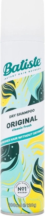 Shrnutí: Batiste Dry Shampoo Clean & Classic Original suchý šampon na vlasy 200 ml