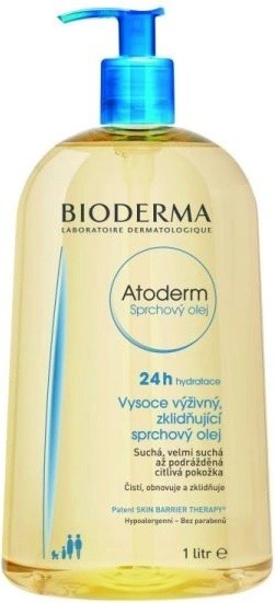 Recenze Bioderma Atoderm sprchový olej 1 l