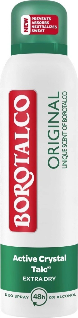 Recenze Borotalco Original deospray 150 ml