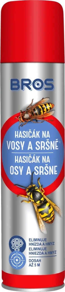 Hodnocení BROS 04811 hasičák na vosy a sršně 600 ml