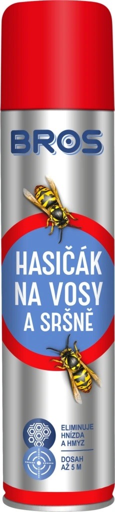 Test: BROS 04811 hasičák na vosy a sršně 600 ml