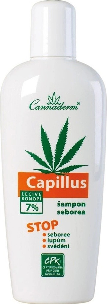 Recenze Cannaderm šampon pro suchou a citlivou pokožku hlavy Capillus Seborea 150 ml