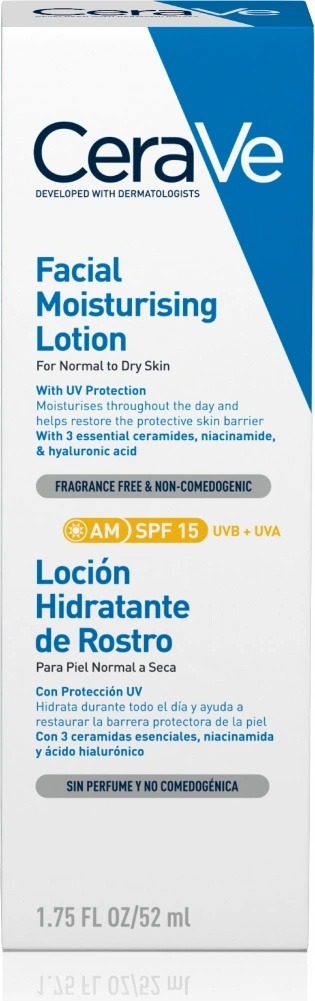 Test: CeraVe Hydratační péče o pleť SPF30 52 ml