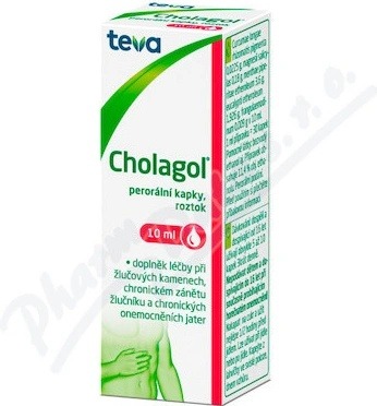 Recenze CHOLAGOL POR GTT SOL 1X10ML