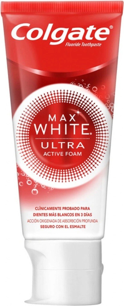 Testování Colgate Bělicí Max White Ultra Active Foam 50 ml