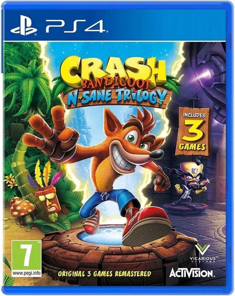 Recenze Crash Bandicoot N Sane Trilogy