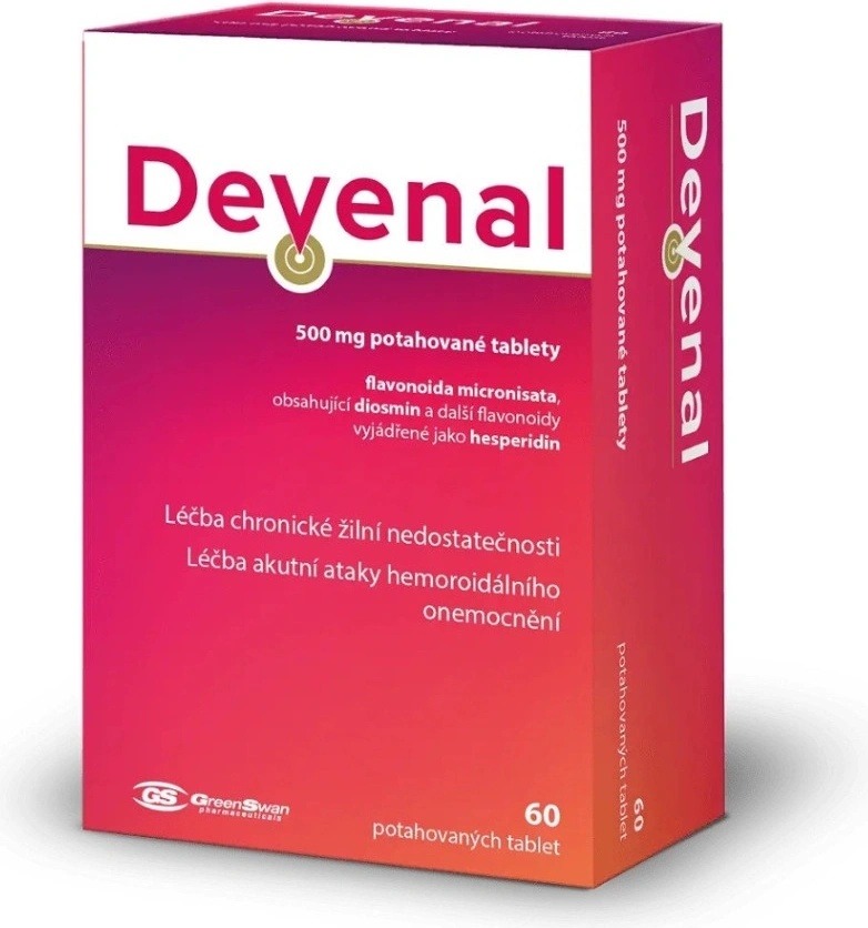 Testování DEVENAL POR 500MG TBL FLM 60