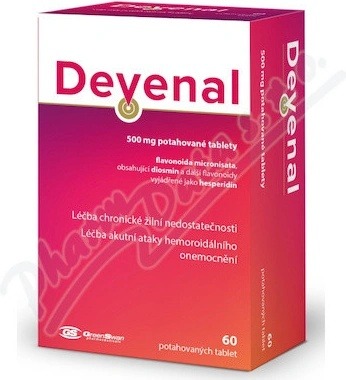 Zkušenost s DEVENAL POR 500MG TBL FLM 60