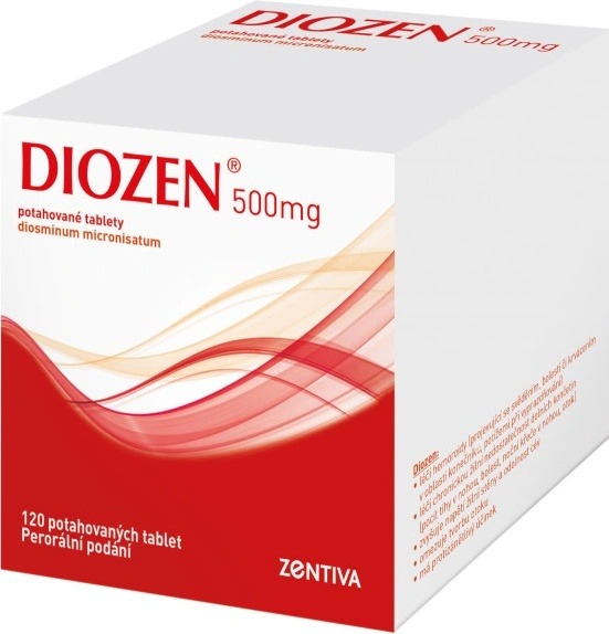 Recenze DIOZEN POR 500MG TBL FLM 120