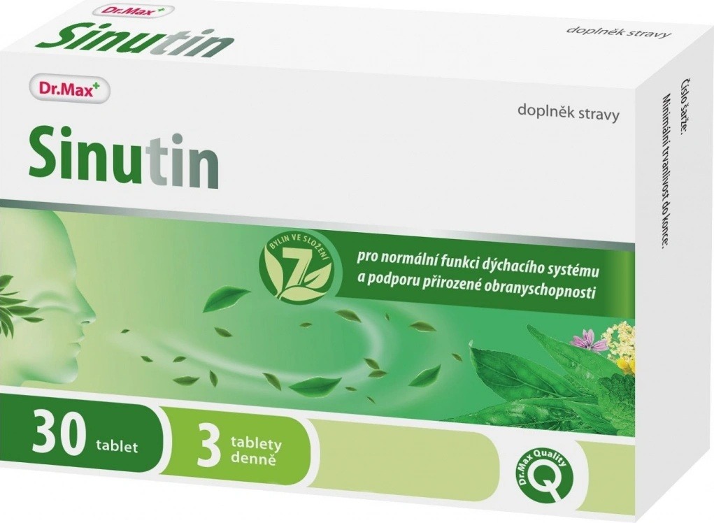 Recenze Dr.Max Sinutin 30 tablet