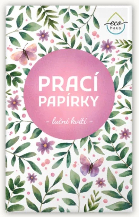 Ostestováno: EcoHaus Prací papírky luční kvítí 5 praní