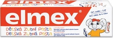 Hodnocení Elmex dětská zubní pasta 50 ml