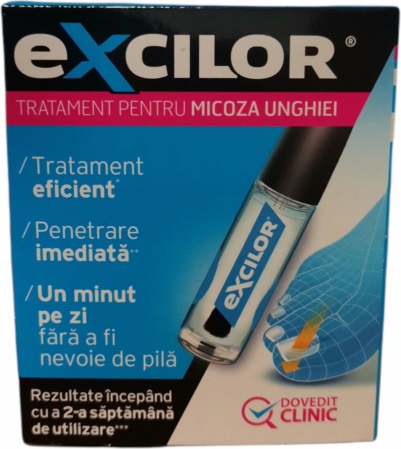 Recenze Excilor proti plísni nehtů roztok 3,3 ml