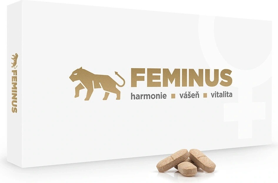 Recenze Feminus na zmírnění příznaků menopauzy 60 tablet