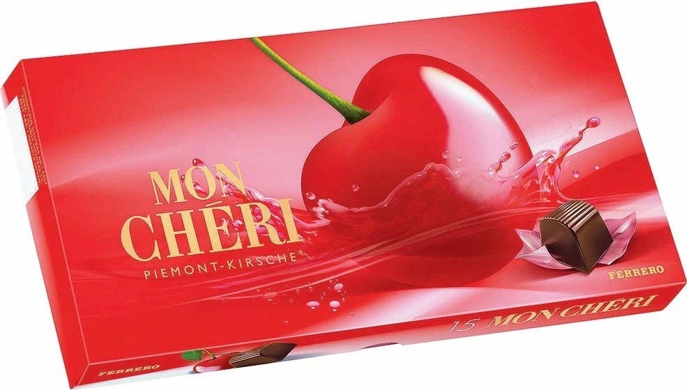 Pohled na Ferrero Mon Cheri 157 g