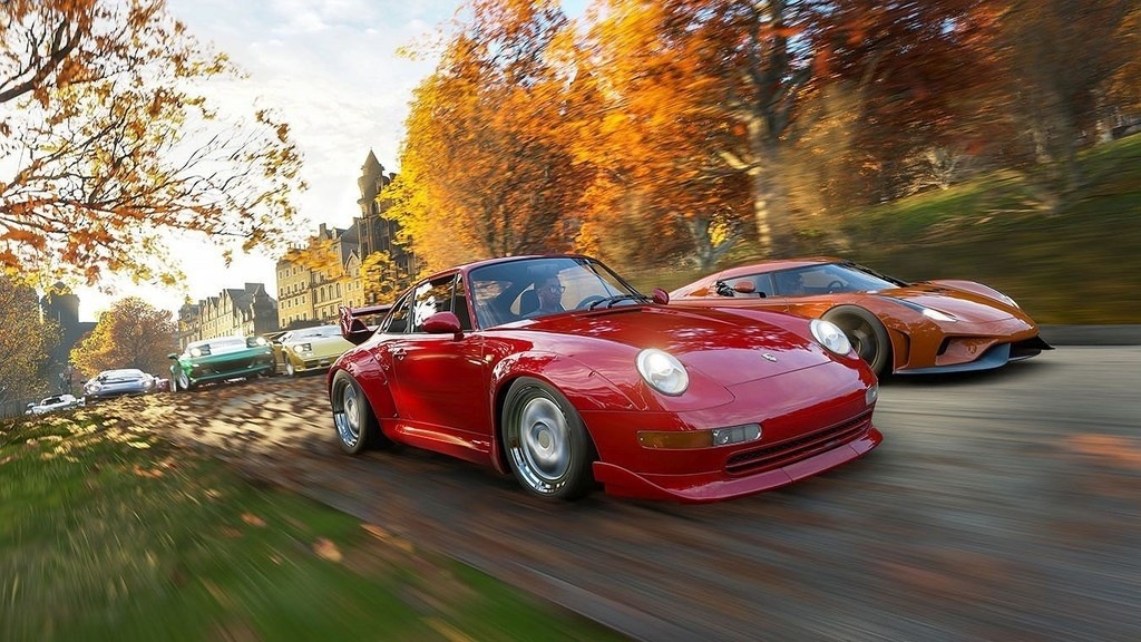 Testování Forza Horizon 4