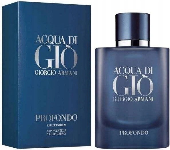 Recenze Giorgio Armani Acqua Di Giò Profondo parfémovaná voda pánská 75 ml