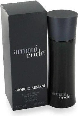 Pohled na Giorgio Armani Black Code toaletní voda pánská 125 ml