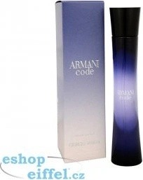 Pozorování Giorgio Armani Code parfémovaná voda dámská 75 ml