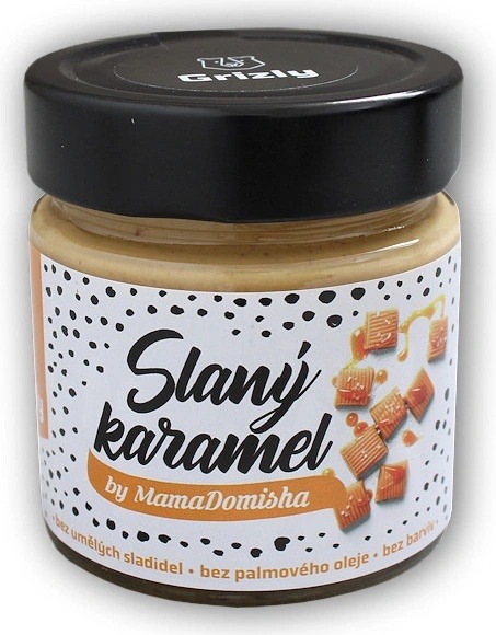  GRIZLY Slaný karamel by mamadomisha 250 g