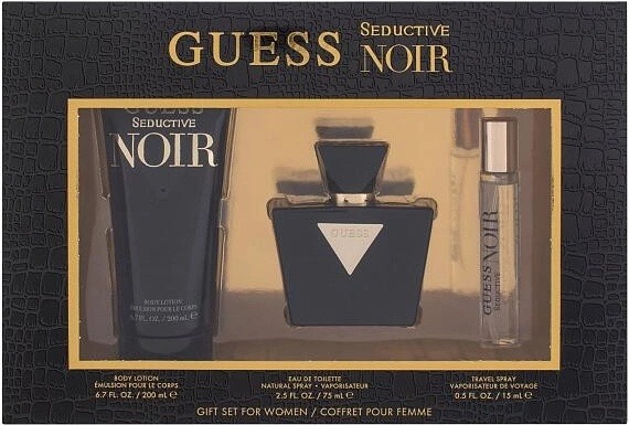 Průzkum Guess Seductive Noir toaletní voda dámská 75 ml