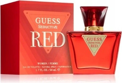 Zkoumání Guess Seductive Red toaletní voda dámská 50 ml