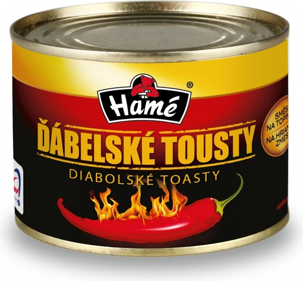 Ostestováno: Hamé Ďábelské tousty 180g