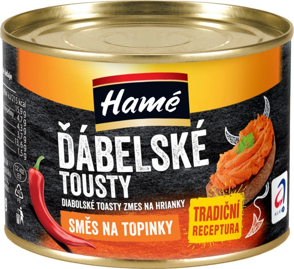 Hodnocení Hamé Ďábelské tousty 180g