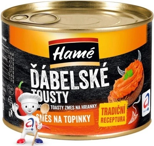 Poznámky k Hamé Ďábelské tousty 180g