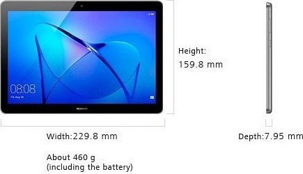 Poznámky k Huawei MediaPad T3 10 TA-T310W16TOM