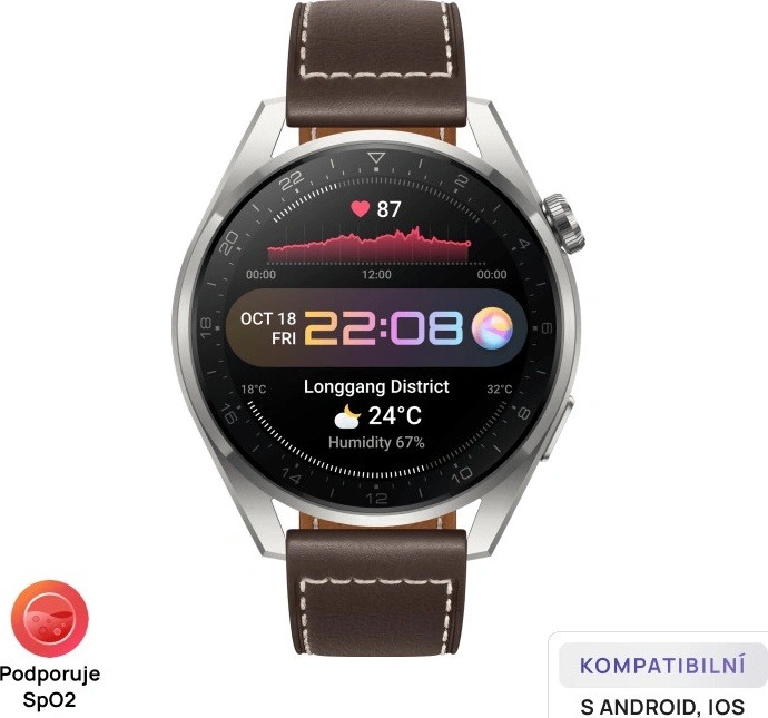 Zkušenosti s HUAWEI Watch 3 PRO