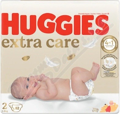 Kritika Huggies Elite Soft 2 4-6 kg 82 ks