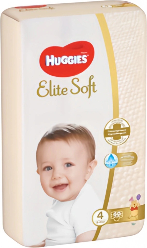 Zkušenost s HUGGIES Elite Soft 4 8-14 kg 60 ks