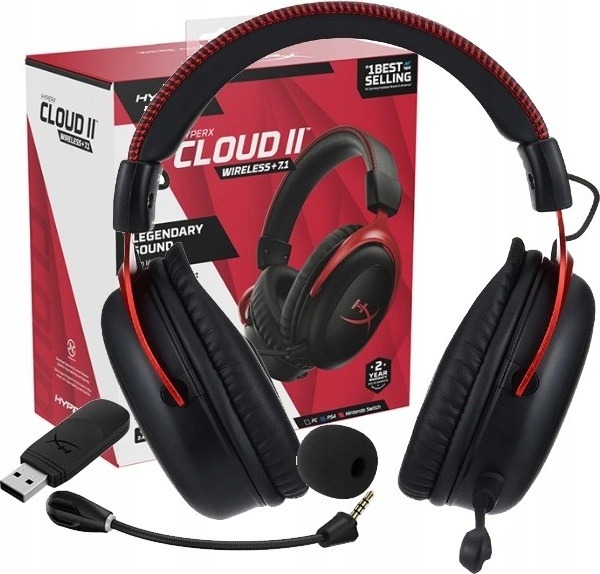 Testování HyperX Cloud II Wireless