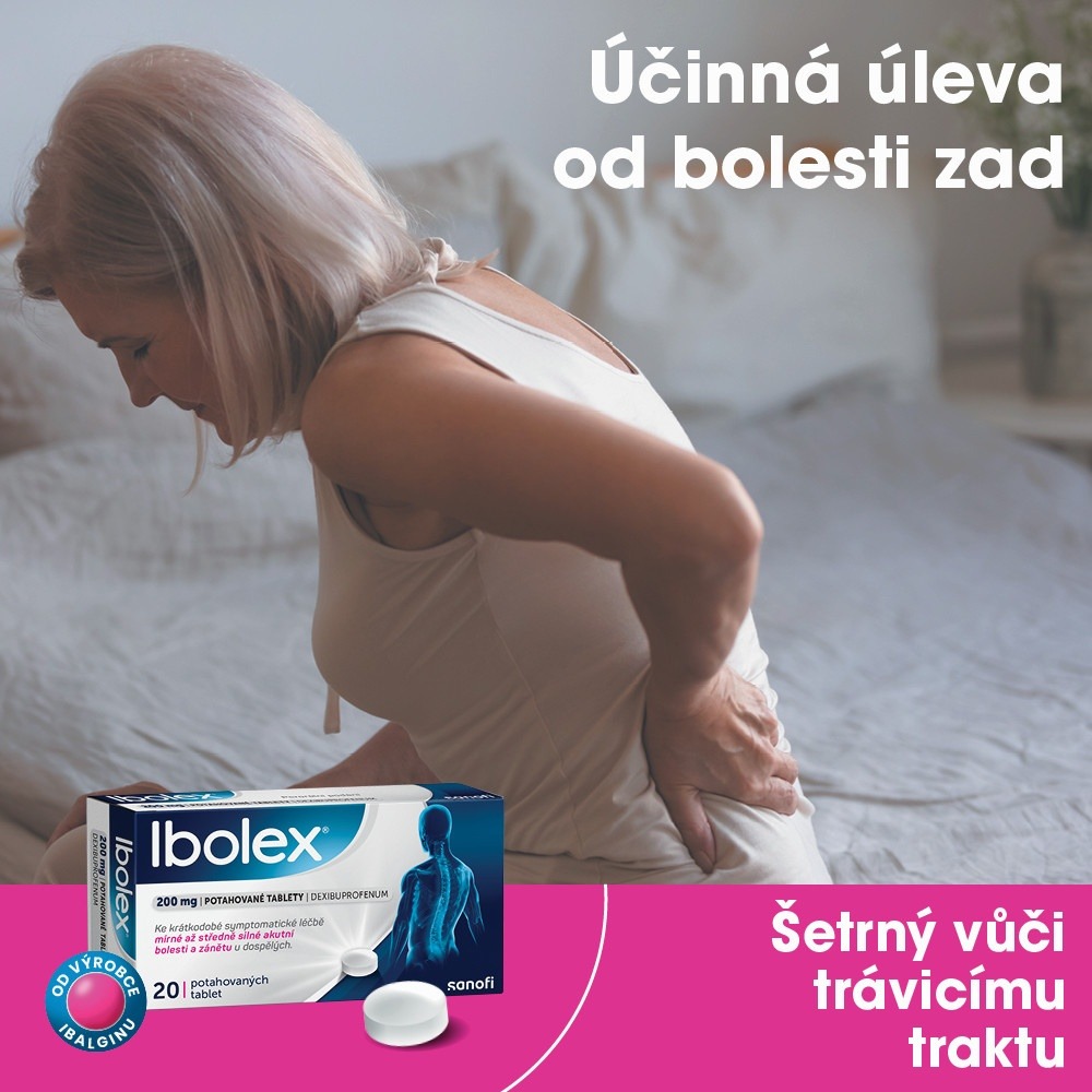 Hodnocení: IBOLEX POR 200MG TBL FLM 20 I